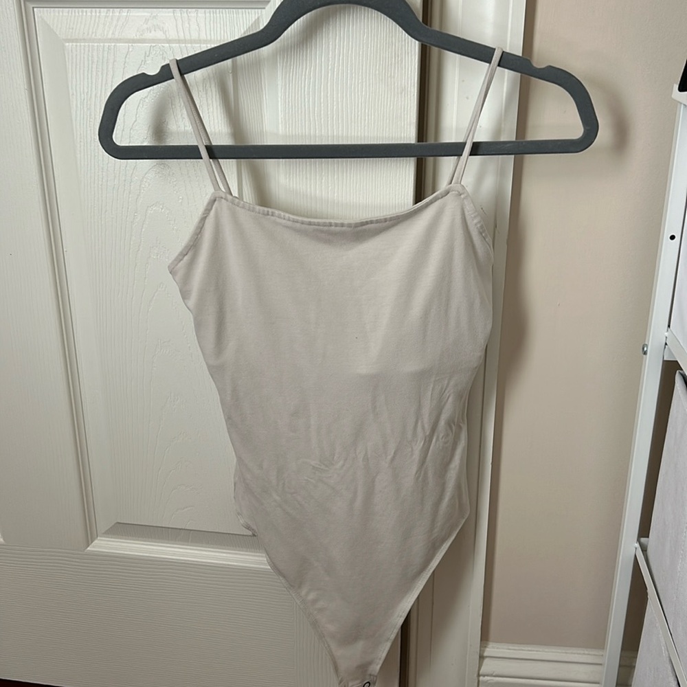 Tan Aerie body suit size S